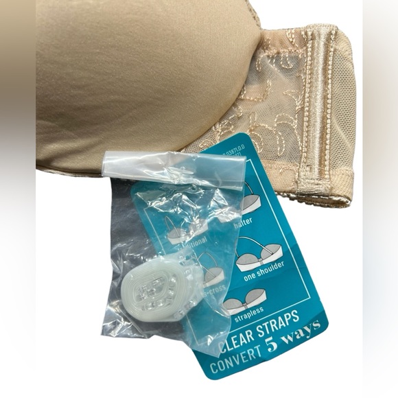 VANITY FAIR tan multiway strapless underwire push up padded bra style 2111121 - Picture 4 of 5